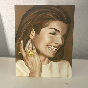 Jackie‎ Kennedy Onassis Amateur Tin Type Art
